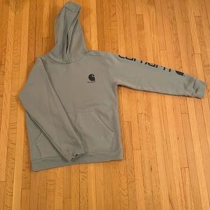 Blue girls Carhartt hoodie
